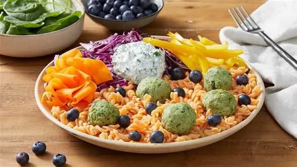 Bowl proteinowy z pulpecikami z indyka