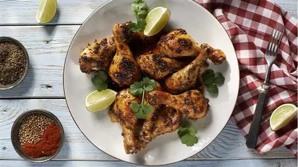 Kurczak pieczony z kminkiem