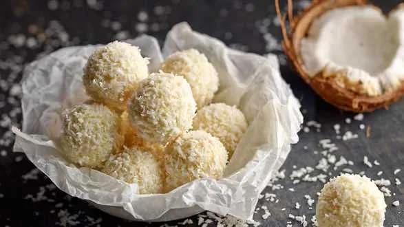 Trufle z białą czekoladą