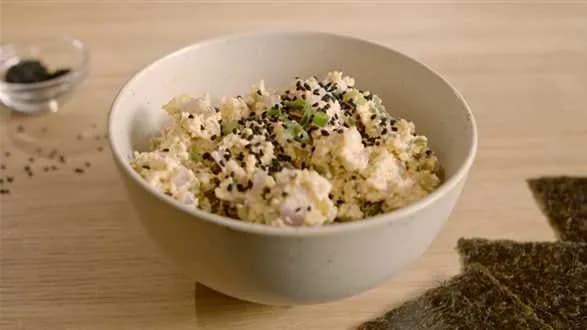 Wegańska pasta à la makrela