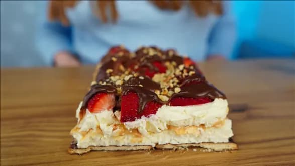 Ciasto krówkowe bez pieczenia