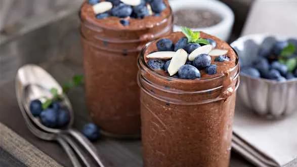 Wegański deser czekoladowy z chia