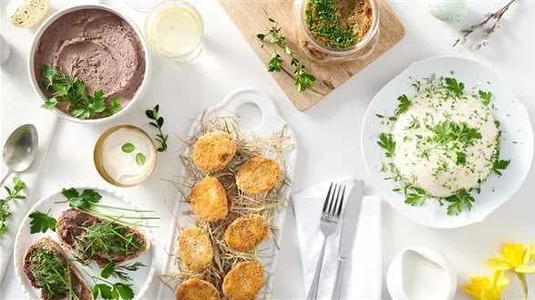 Jajka faszerowane pieczarkami