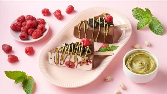 Mrożone serniczki na patyku