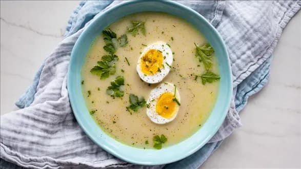 Zupa chrzanowa na zakwasie