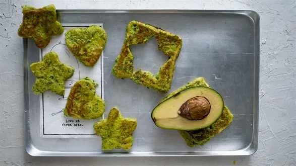 Zielone tosty francuskie