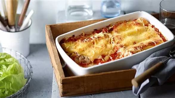 Cannelloni z ricottą i orzeszkami piniowymi
