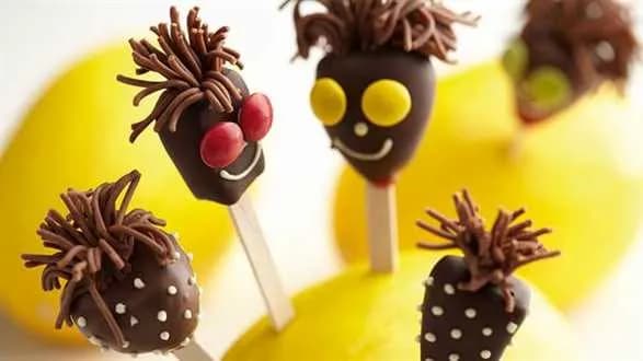 Owocowo-czekoladowe Lizaki-Cudaki