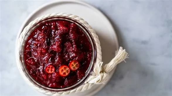 Konfitura żurawinowa