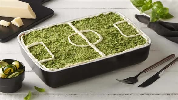 Lekkie lasagne cukiniowe z serkiem wiejskim