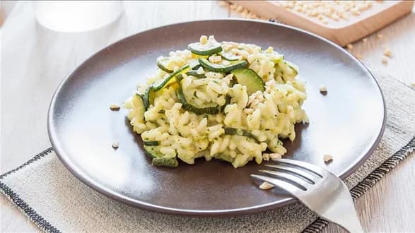 Risotto z cukinią