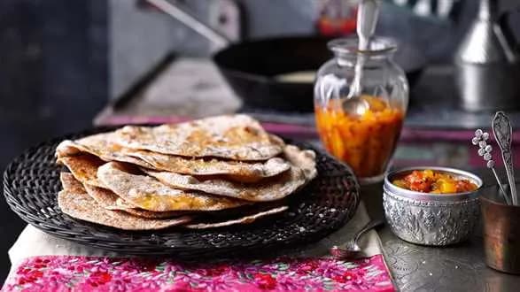 Indyjskie chlebki chapatti