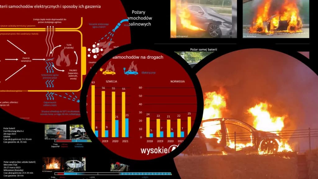 Dlaczego samochody elektryczne płoną? Przyczyny, ryzyko i jak uniknąć pożarów